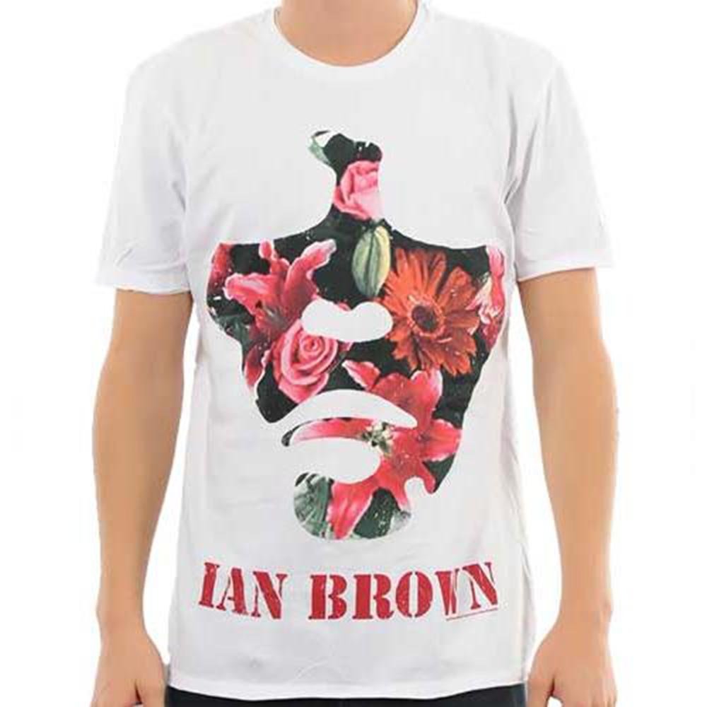 STONE ROSES ストーンローゼズ - Ian Brown Flowers / Amplified( ブランド ) / Tシャツ / メンズ - PGS